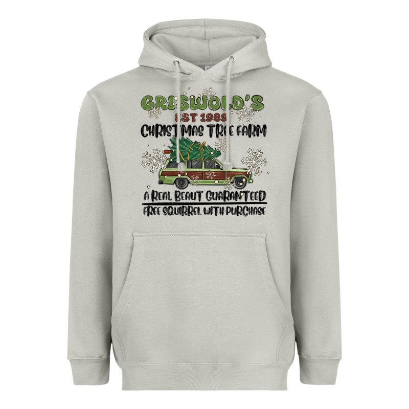 Christmas Tree Farm Heavyweight Hoodie by MaliasSmallBusiness | Teevron