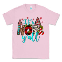 Bubblegum Pink it's noel y'all Classic Tee - JahusDesignShop