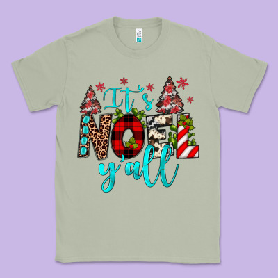 It's Noel Y'all Classic Tee Designed By Jahusdesignshop