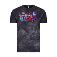 Cloud Black american drink Vintage Tee - RacoonDesign