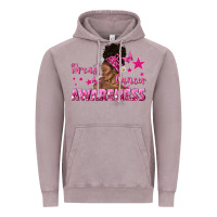 Vintage Zinc Breast Cancer Awareness with Afro Woman Vintage Hoodie - texasbilliewilder