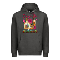 Charcoal Heather cinco de drinko Premium Hoodie - Artiststas
