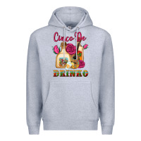 Heather Grey cinco de drinko Premium Hoodie - Artiststas