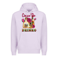 Lilac cinco de drinko Premium Hoodie - Artiststas