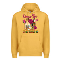 Mustard cinco de drinko Premium Hoodie - Artiststas