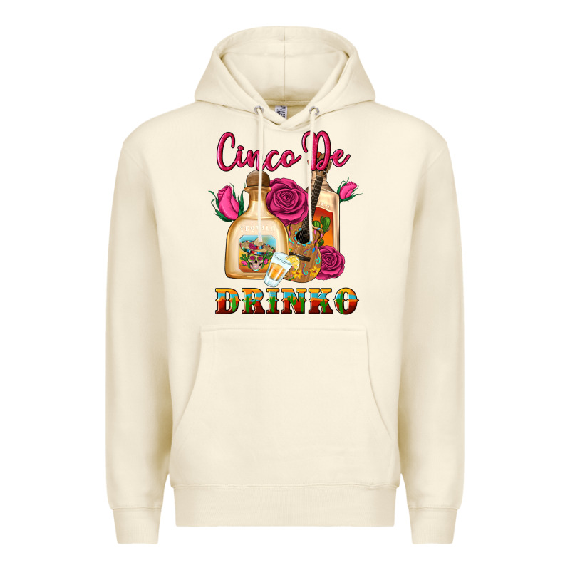 Cinco De Drinko Premium Hoodie by Artiststas | Teevron