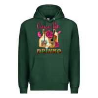 Sports Green cinco de drinko Premium Hoodie - Artiststas