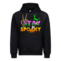 Black Stay spooky Urban Hoodie - NancyCooperArtShop