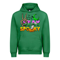 Emerald Stay spooky Urban Hoodie - NancyCooperArtShop