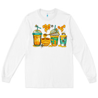White bumble bee honey coffee Long Sleeve Tee - Jasminsmagicworld