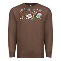 Chestnut christmas nurse Premium Sweatshirt - MaliasSmallBusiness