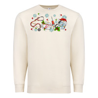 Sandshell christmas nurse Premium Sweatshirt - MaliasSmallBusiness