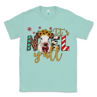 Seafoam it's noel y'all Classic Tee - JahusDesignShop