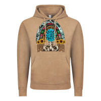Vintage Coffee western rainbow  be kind Vintage Hoodie - RanaPortraitStore