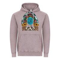 Vintage Zinc western rainbow  be kind Vintage Hoodie - RanaPortraitStore