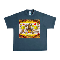 Midnight Navy softball gnome Urban Heavy Tee - HRA Design Shop