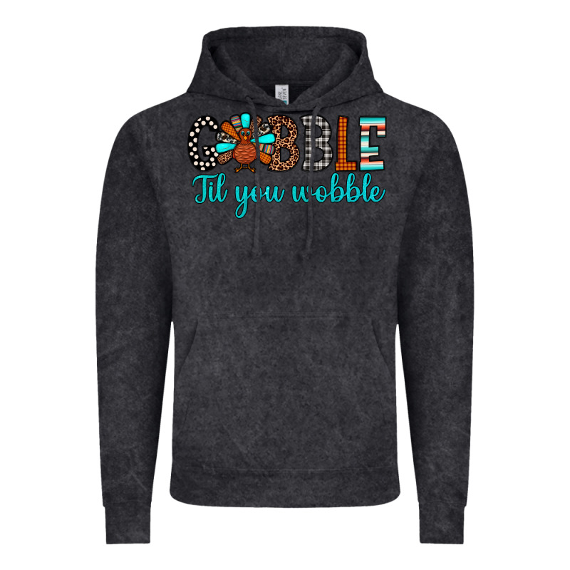 Gobble Til Tou Wobble Vintage Hoodie by JahusDesignShop | Teevron