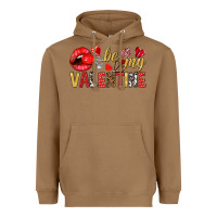 Toasted Coconut be my valentine Heavyweight Hoodie - NancyCooperArtShop