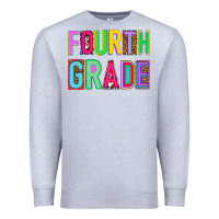 Heather Grey fourth grade Premium Sweatshirt - NancyCooperArtShop