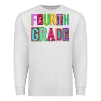 Oatmeal Heather fourth grade Premium Sweatshirt - NancyCooperArtShop