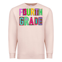 Pale Pink fourth grade Premium Sweatshirt - NancyCooperArtShop