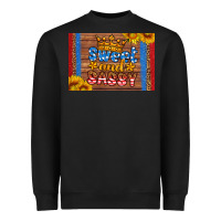 Black usa sweet and sassy skinny metal can holder Heavyweight Sweatshirt - HRA Design Shop