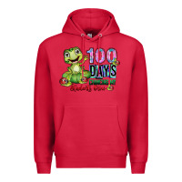 Cardinal 100 days chancing my students crow Premium Hoodie - SublimationCraftShop