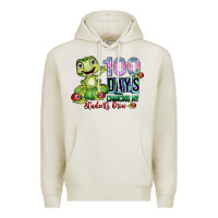 Oatmeal Heather 100 days chancing my students crow Premium Hoodie - SublimationCraftShop