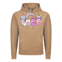 Vintage Coffee unicorn coffee cups Vintage Hoodie - Zillion Design Studio