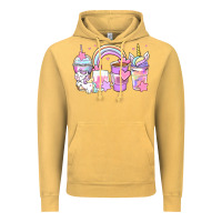 Vintage Mustard unicorn coffee cups Vintage Hoodie - Zillion Design Studio