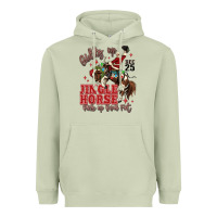 Matcha giddy up jingle horse pick up your feet Heavyweight Hoodie - MaliasSmallBusiness