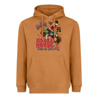 Meerkat giddy up jingle horse pick up your feet Heavyweight Hoodie - MaliasSmallBusiness