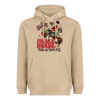 Mushroom giddy up jingle horse pick up your feet Heavyweight Hoodie - MaliasSmallBusiness