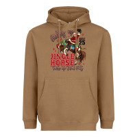 Toasted Coconut giddy up jingle horse pick up your feet Heavyweight Hoodie - MaliasSmallBusiness