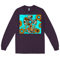 Plum cross tumbler Long Sleeve Tee - JahusDesignShop