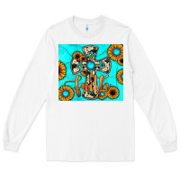 White cross tumbler Long Sleeve Tee - JahusDesignShop