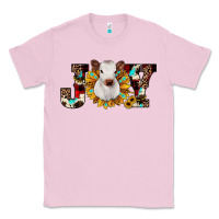 Bubblegum Pink christmas joy Classic Tee - JahusDesignShop