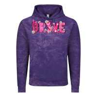 Cloud Purple Breast Cancer Brave Vintage Hoodie - texasbilliewilder
