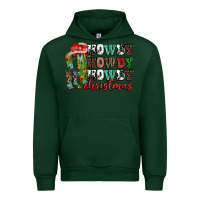 Forest Green Howdy howdy howdy Christmas Urban Hoodie - NancyCooperArtShop