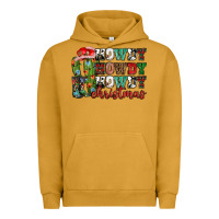 Pigment Peanut Butter Howdy howdy howdy Christmas Urban Hoodie - NancyCooperArtShop