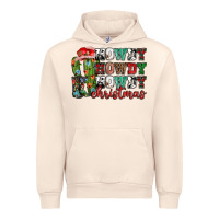 Sandshell Howdy howdy howdy Christmas Urban Hoodie - NancyCooperArtShop