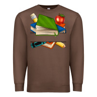 Chestnut custom teacher books Premium Sweatshirt - NancyCooperArtShop