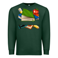 Sports Green custom teacher books Premium Sweatshirt - NancyCooperArtShop