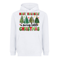 White have yourself a merry little christmas Heavyweight Hoodie - MaliasSmallBusiness