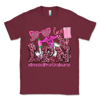 Burgundy valentines day lpn licensed practical nurse Classic Tee - AdoDesignShop