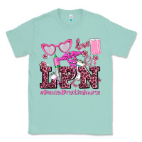 Seafoam valentines day lpn licensed practical nurse Classic Tee - AdoDesignShop