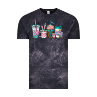 Cloud Black nurse fuel coffee cups Vintage Tee - AdoDesignShop