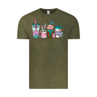 Vintage Olive nurse fuel coffee cups Vintage Tee - AdoDesignShop