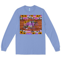 Colony Blue mama bear sunflowers purple Long Sleeve Tee - Jasminsmagicworld