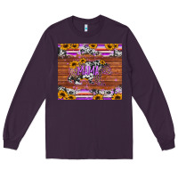 Plum mama bear sunflowers purple Long Sleeve Tee - Jasminsmagicworld